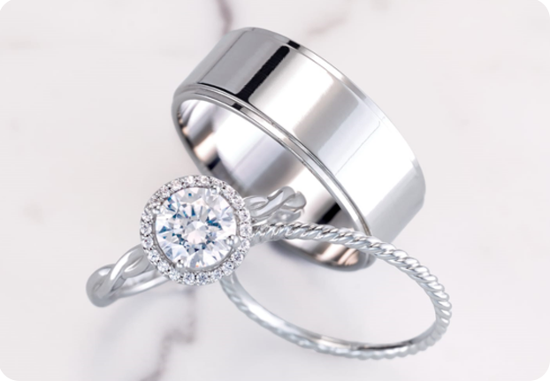 White Gold Ring
